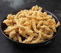 Жареное филе курицы в кунжуте