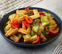 Салат из спаржи