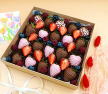 Клубника в бельгийском шоколаде Callebaut №171