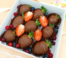 Клубника в шоколаде №136