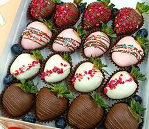 Клубника в шоколаде Callebaut №175