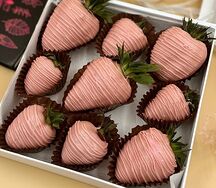 Клубника в шоколаде Callebaut №138