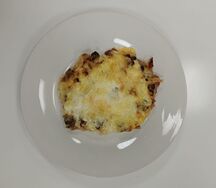Отбивная из свинины под грибами (во вторник)