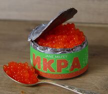Муссовое пирожное Красная икра