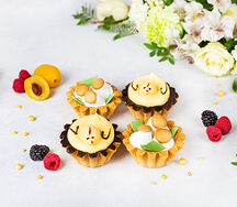 Корзиночка. Птенчики пирожные