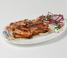 Шашлык из свиных ребер