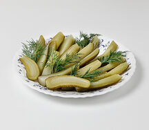 Огурцы соленые