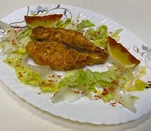 Стейк из семги