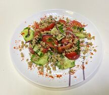 Салат по-грузински с орехами