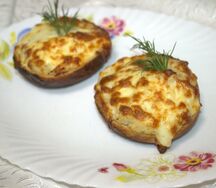 Жюльен с курицей