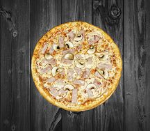 Ветчина и грибы