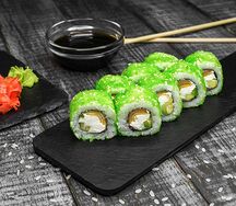 Холодный ролл Мидори сяке