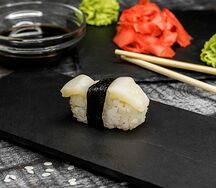 Суши гребешок