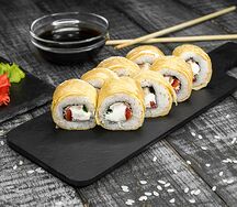 Холодный ролл Томаго с беконом