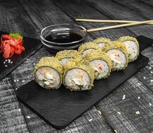 Горячий ролл Унаги кани