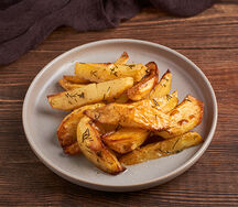 Картофель, запеченный с укропом