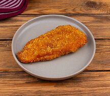 Шницель из курицы с карри и кокосовой стружкой