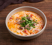 Чорба по-черногорски с говядиной