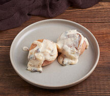 Биточки мясные по-селянски