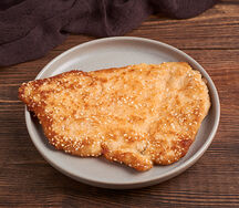 Шницель из курицы с кунжутом