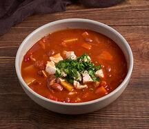 Суп фасолевый с курицей
