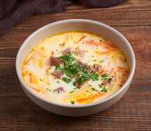 Суп Сырный с говядиной