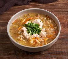 Рассольник с курицей