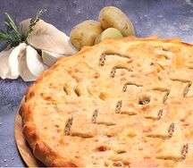 Осетинский пирог с курицей и картофелем