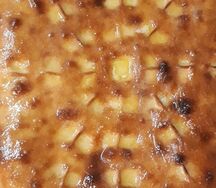 Осетинский пирог с сыром и зеленым луком