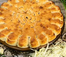 Осетинский пирог с капустой и грибами