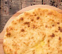 Осетинский пирог с яблоком и вишней