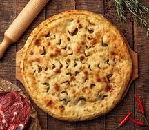 Осетинский пирог с мясом и болгарским перцем