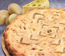 Осетинский пирог с картошкой и сыром