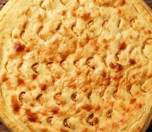 Осетинский пирог с фасолью