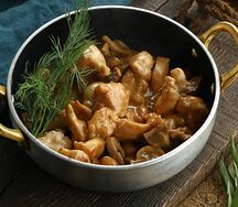 Курочка с грибочками