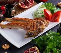 Шашлык из телячьей корейки