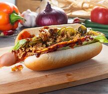 Хот-дог Эль Дьябло