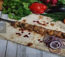 Шашлык из куриного филе