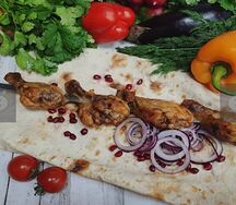 Шашлык из куриной голени