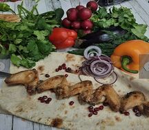 Шашлык из куриных крылышек