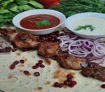 Шашлык из cвинoй шейки