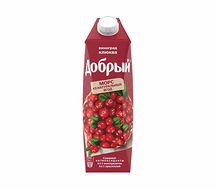 Морс Добрый клюквенный