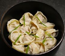Пельмени с курицей