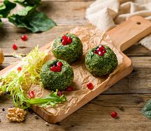 Лобио зелёное с орехами