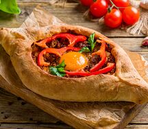 По-аджарски с мясом
