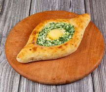 По-аджарски со шпинатом