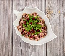 Лобио красное с орехами