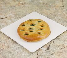 Пирог осетинский с сыром и шпинатом