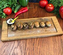 Шампиньоны на углях