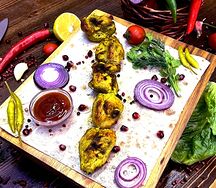 Шашлык из куриного филе